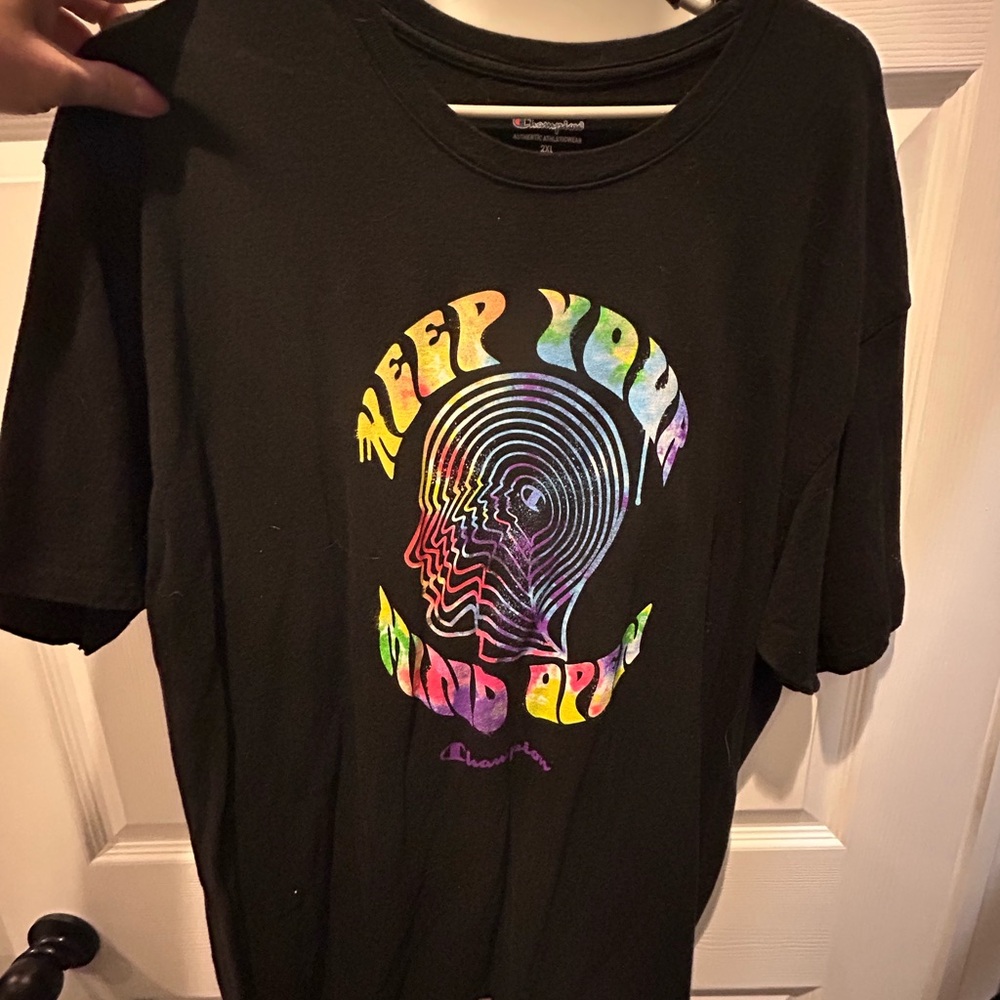 Champion Black Athletic T-Shirt